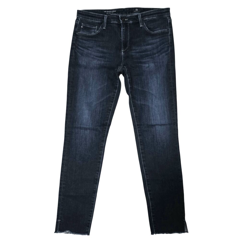 AG Adriano Goldschmied Jeans Womens 30R Blue The Legging Ankle Mid Rise Stretch‎
